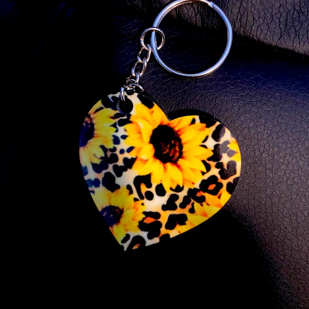 Heart keychain